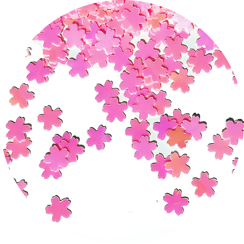 Pink Sakura Glitter