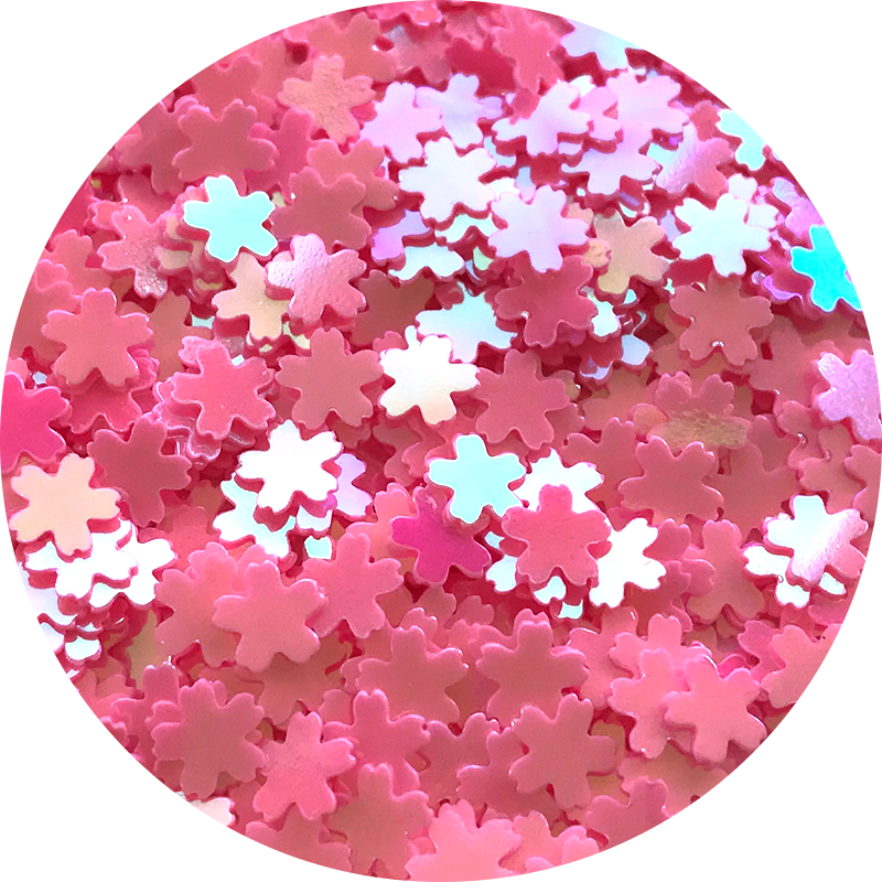 Pink Sakura Glitter