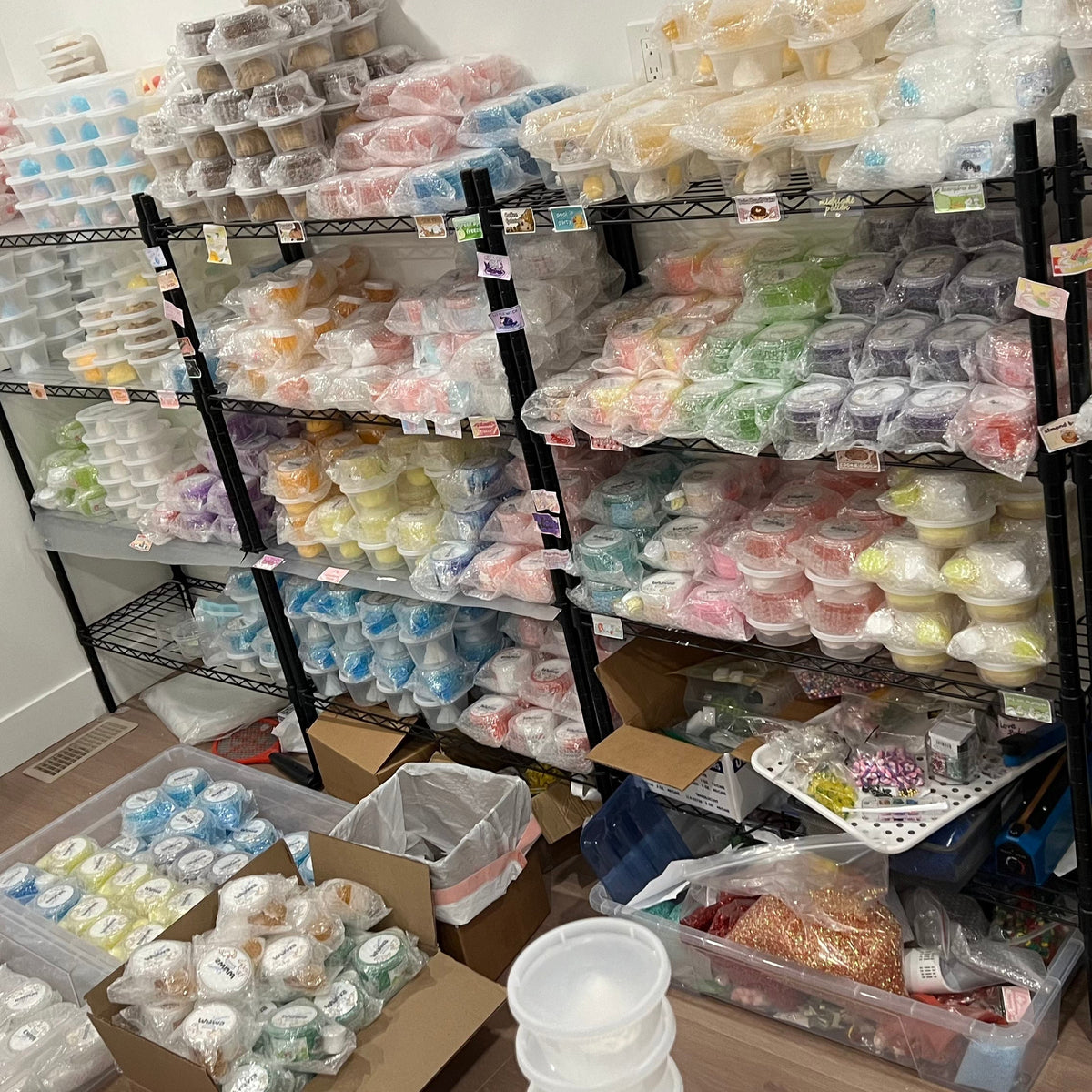 Contact Required- Bulk Custom Design Slime (140oz+) – Large Batch Personalized Order Link