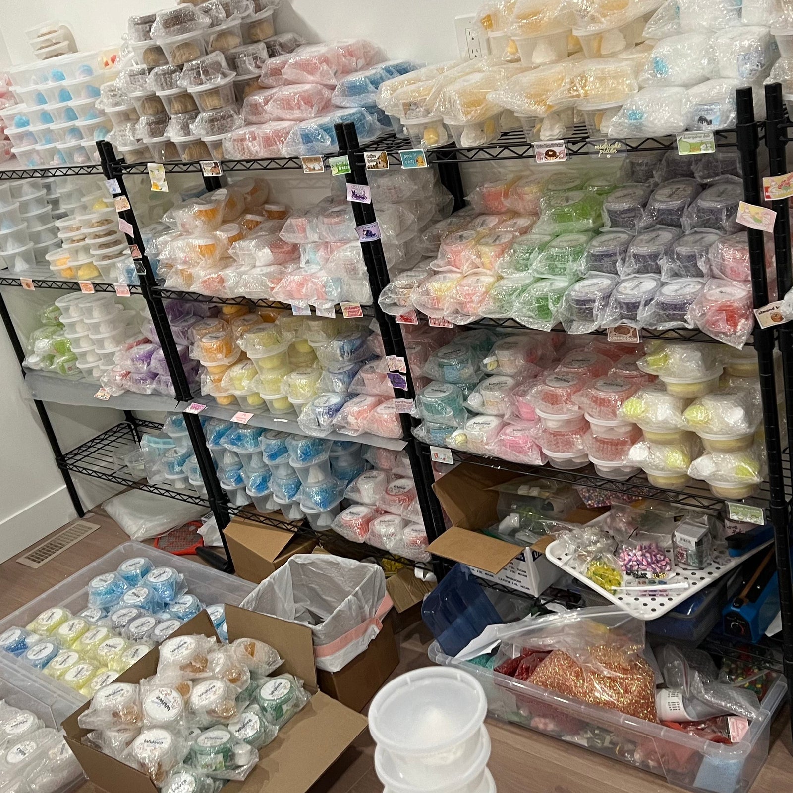 Contact Required- Bulk Custom Design Slime (140oz+) – Large Batch Personalized Order Link
