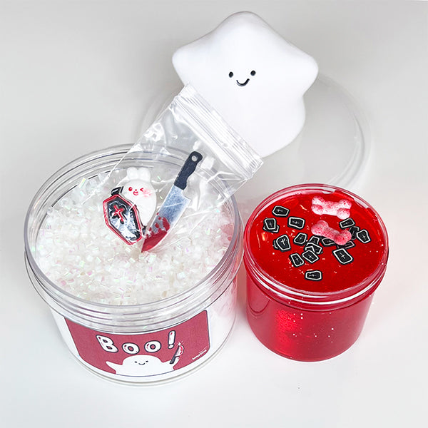 boo! diy slime