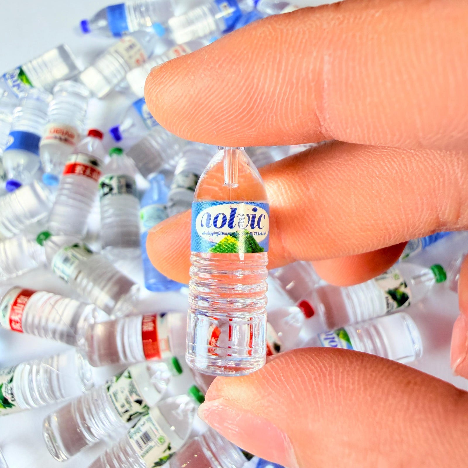 Mixed Mini Water Bottles Charms for DIY Crafts