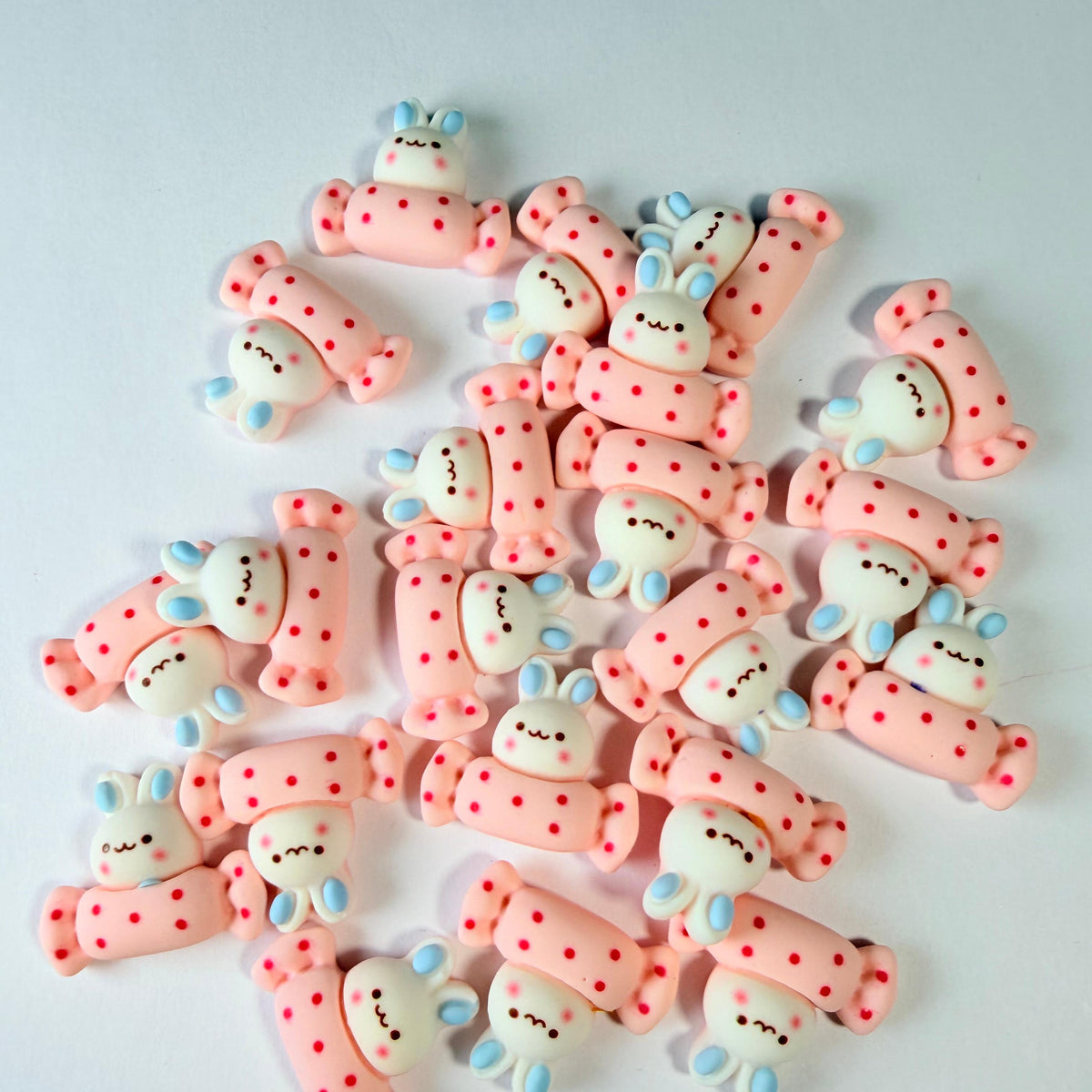 Candy Bunny Charms for DIY Crafts