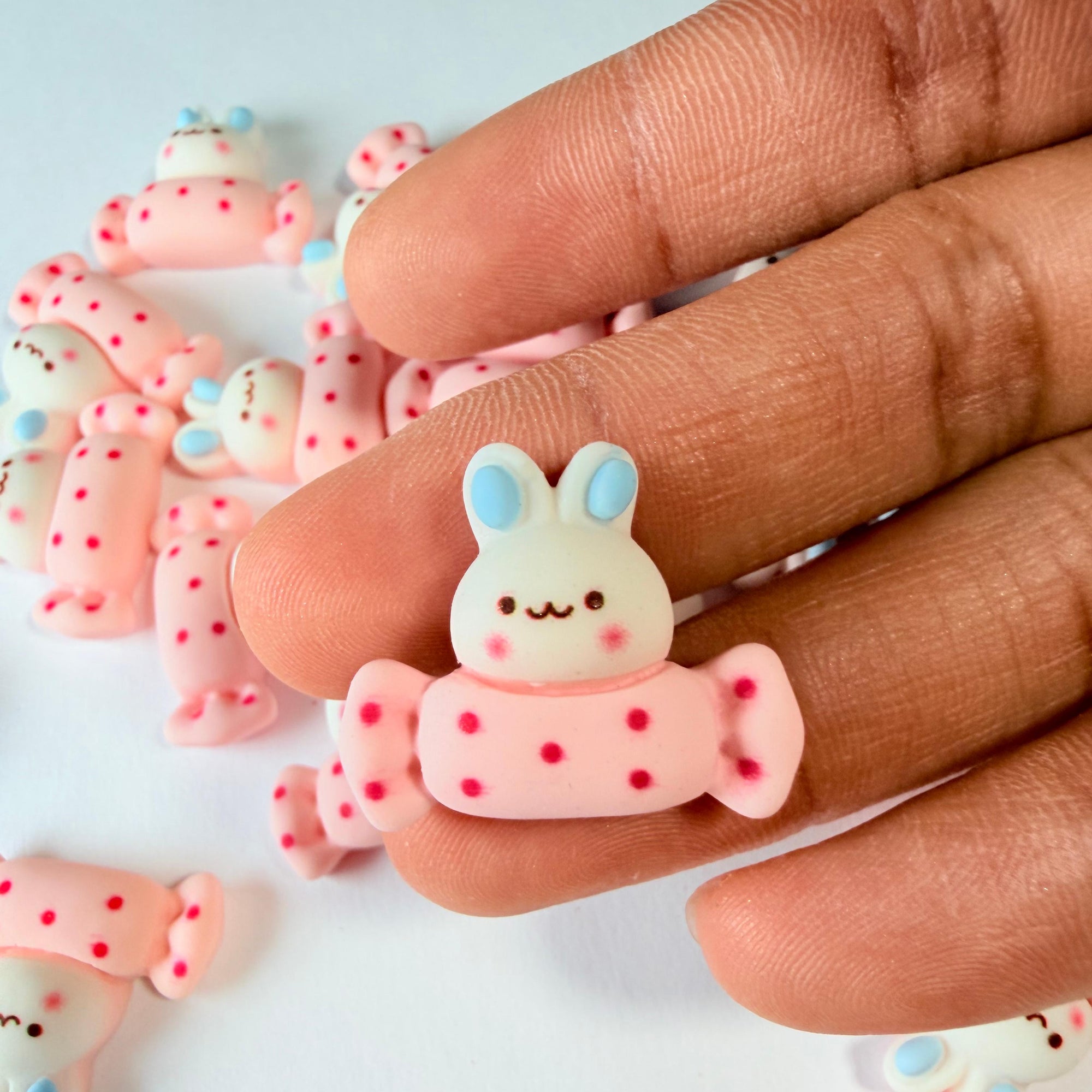 Candy Bunny Charms for DIY Crafts