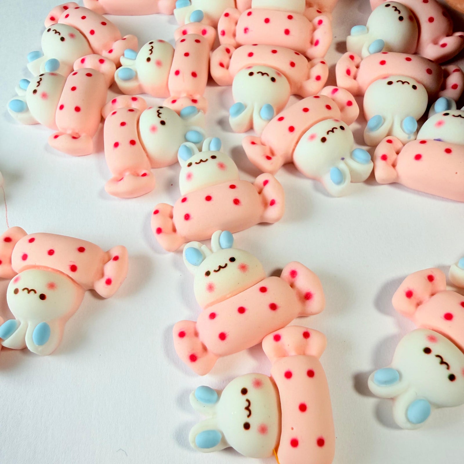 Candy Bunny Charms for DIY Crafts