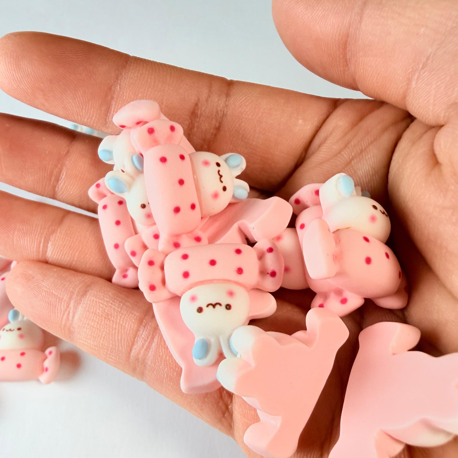 Candy Bunny Charms for DIY Crafts