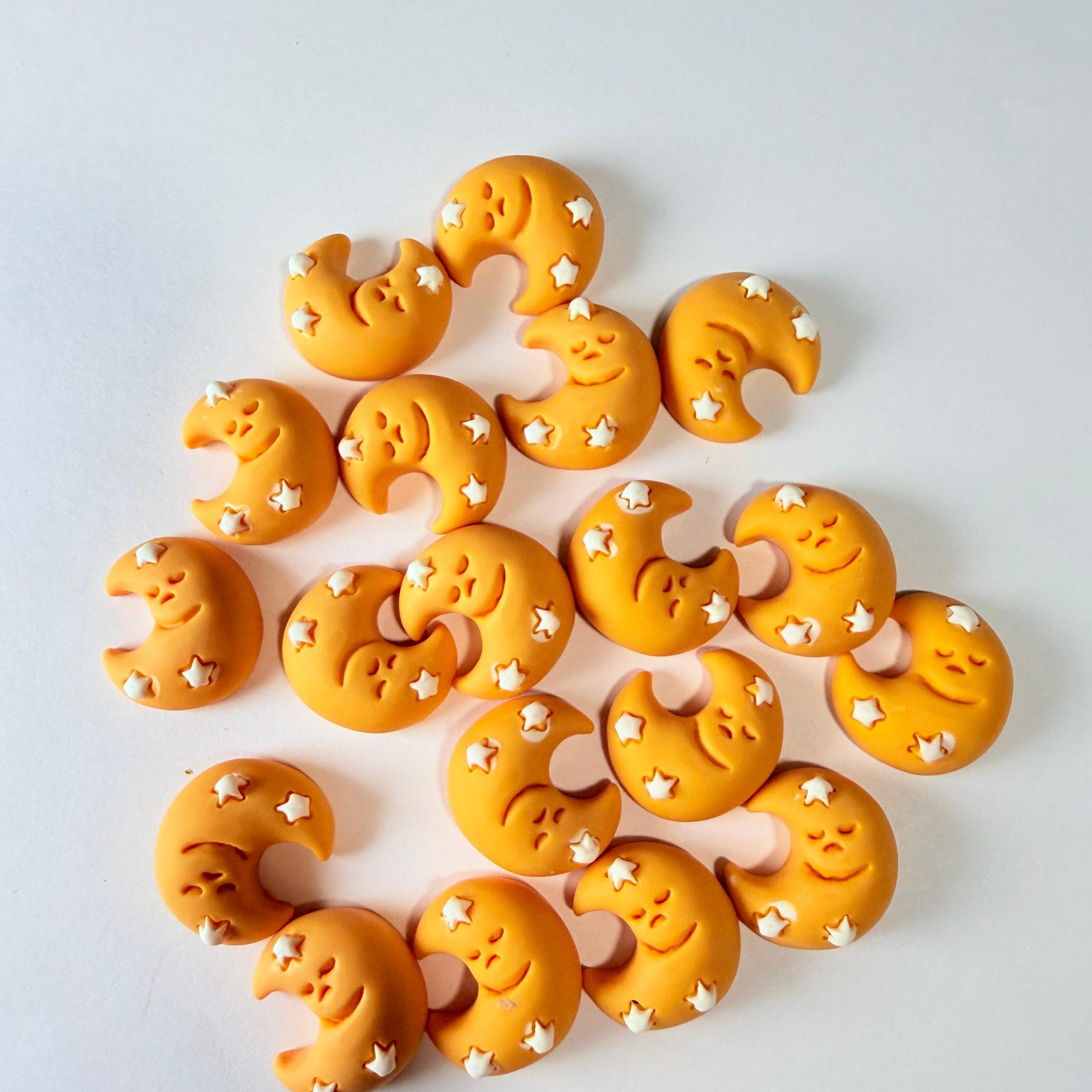 Sleeping Moon Charms for DIY Crafts