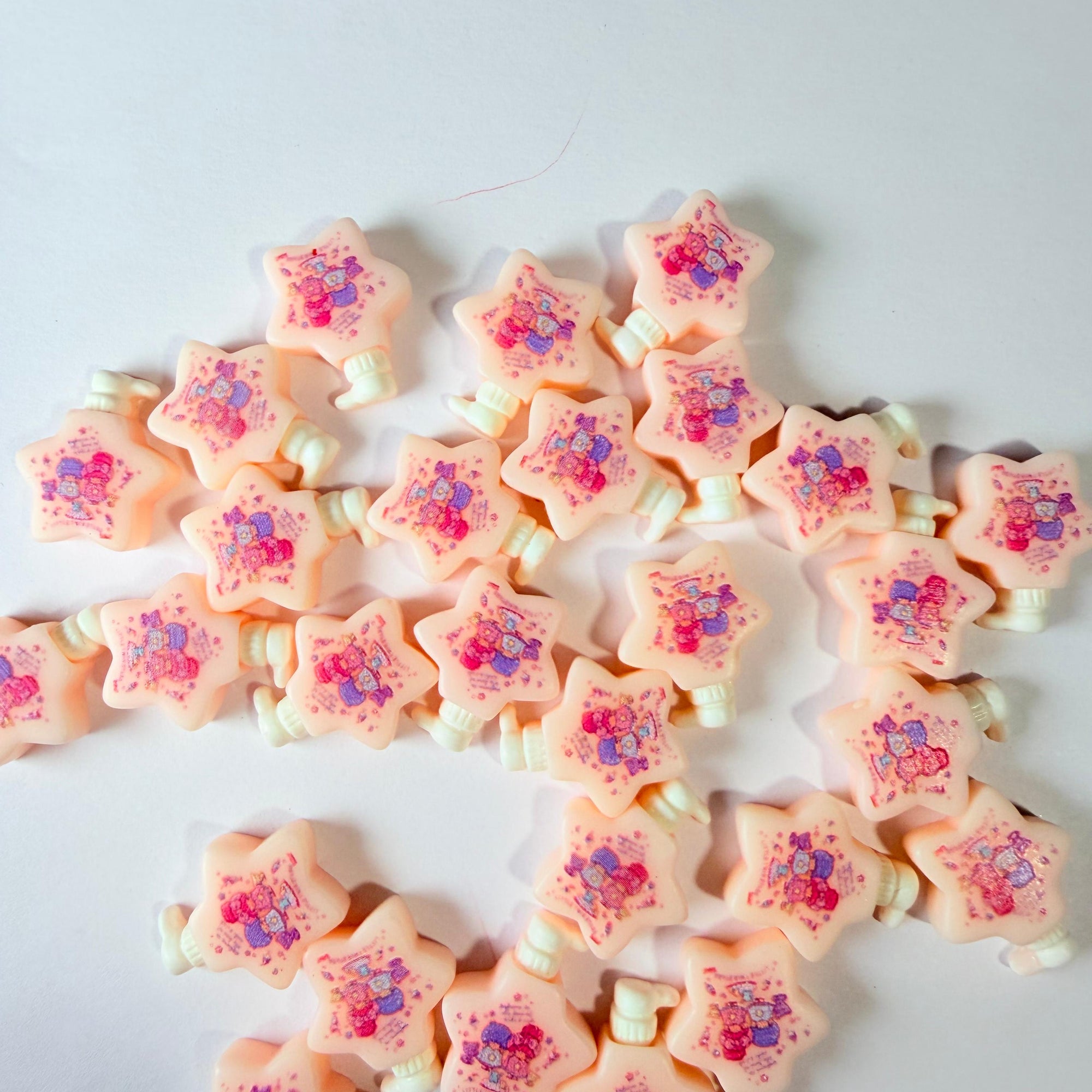 Twin Star Soap Charms for DIY Crafts