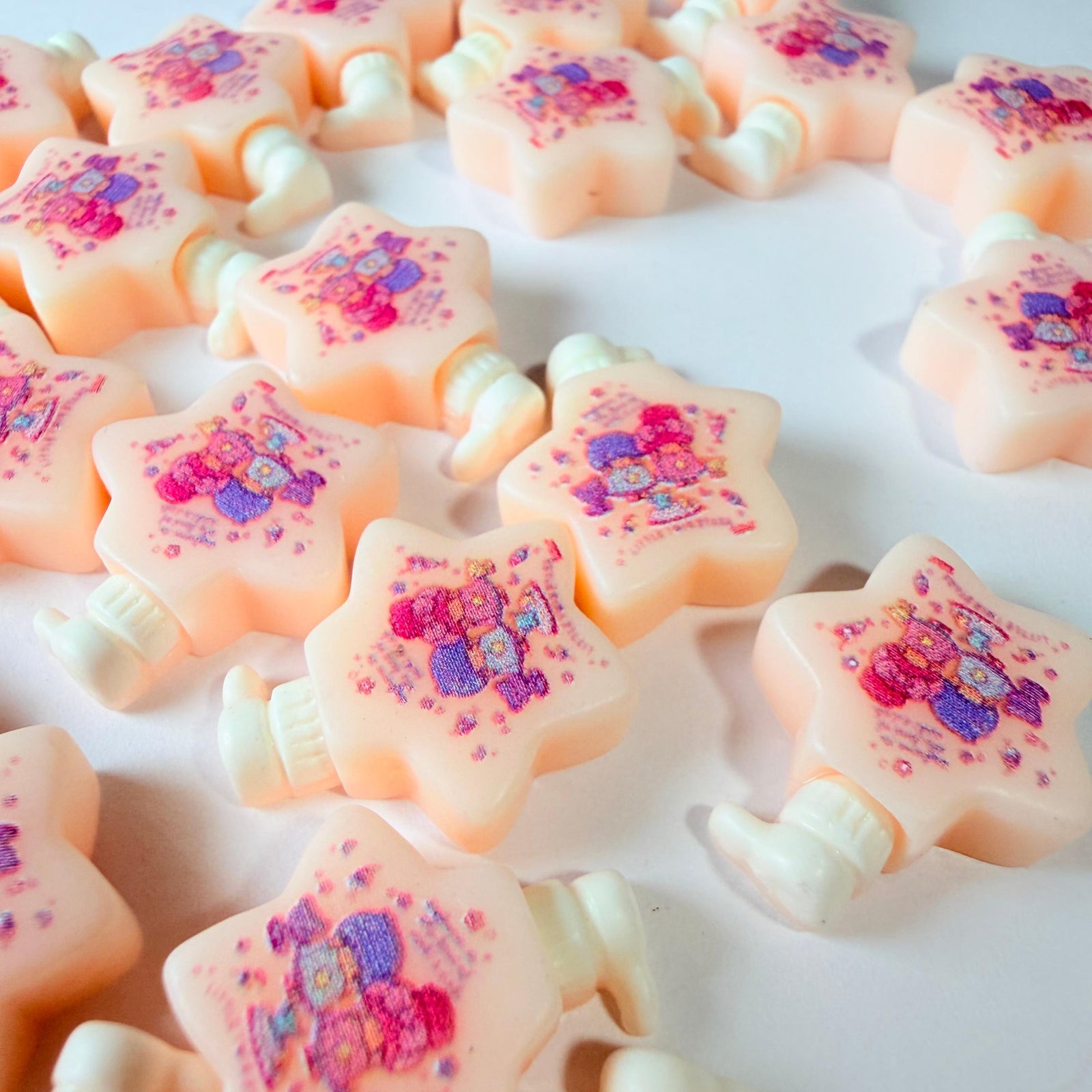 Twin Star Soap Charms for DIY Crafts