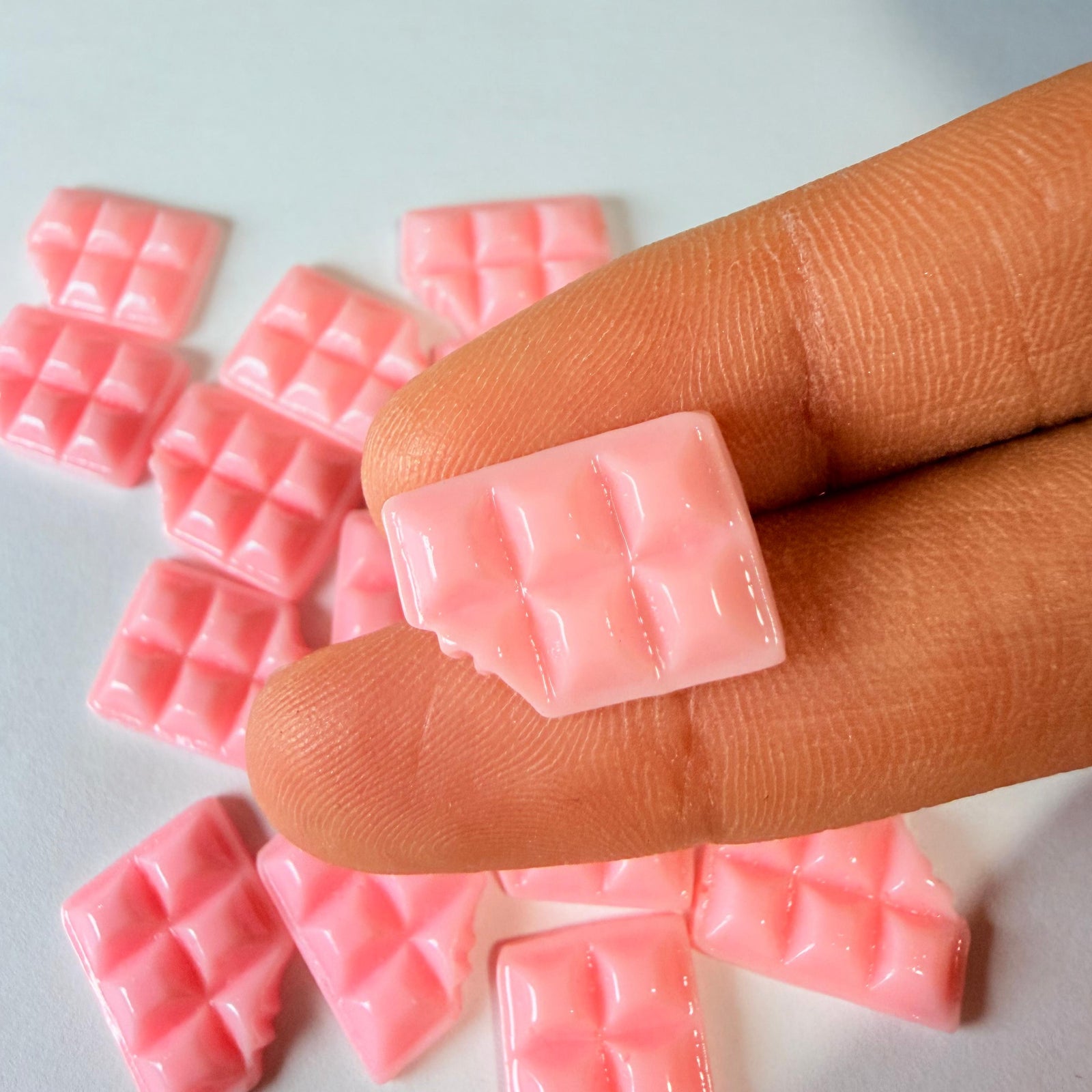 Pink Chocolate Chip Charms for DIY Crafts