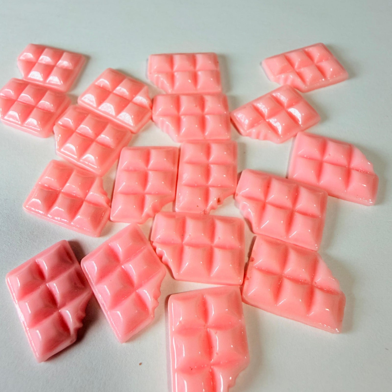 Pink Chocolate Chip Charms for DIY Crafts