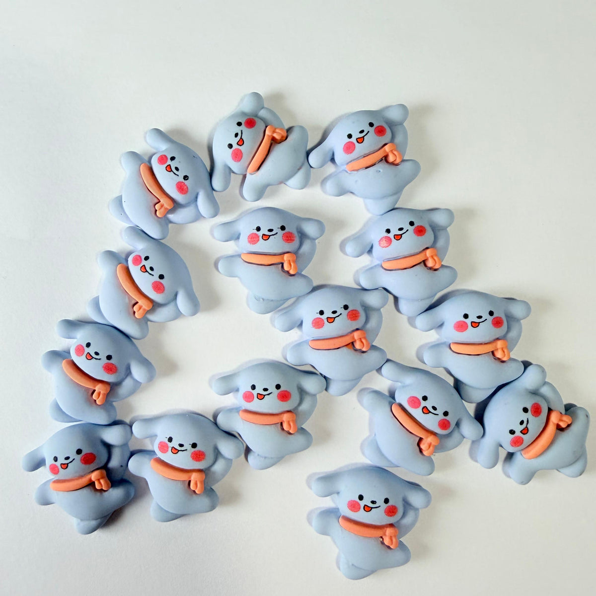 Blue Puppy Charms for DIY Crafts