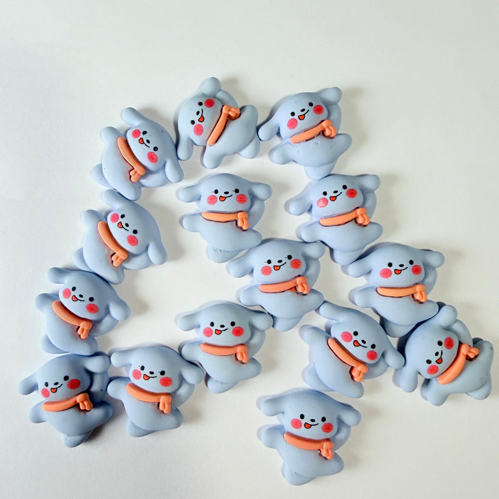 Blue Puppy Charms for DIY Crafts