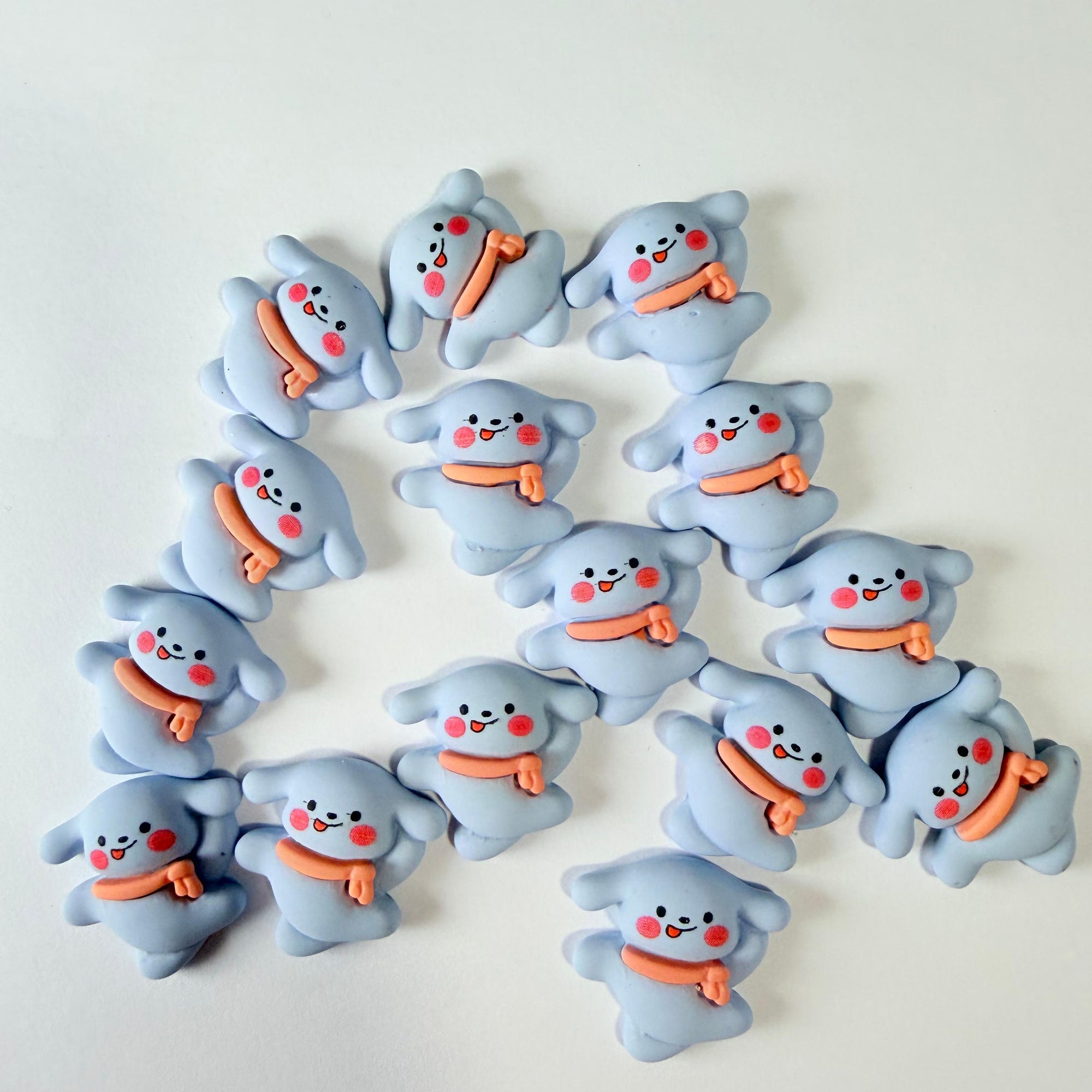 Blue Puppy Charms for DIY Crafts
