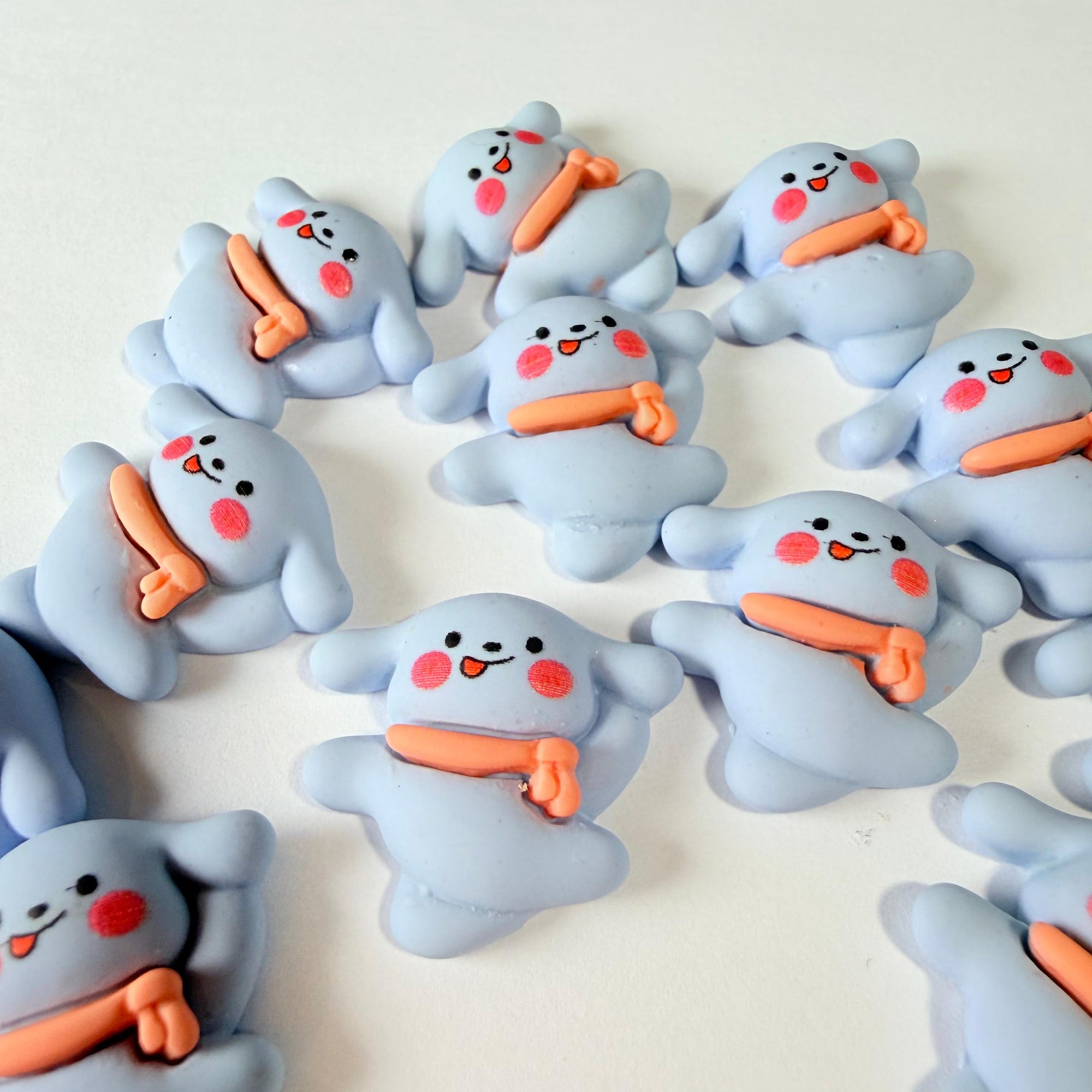 Blue Puppy Charms for DIY Crafts