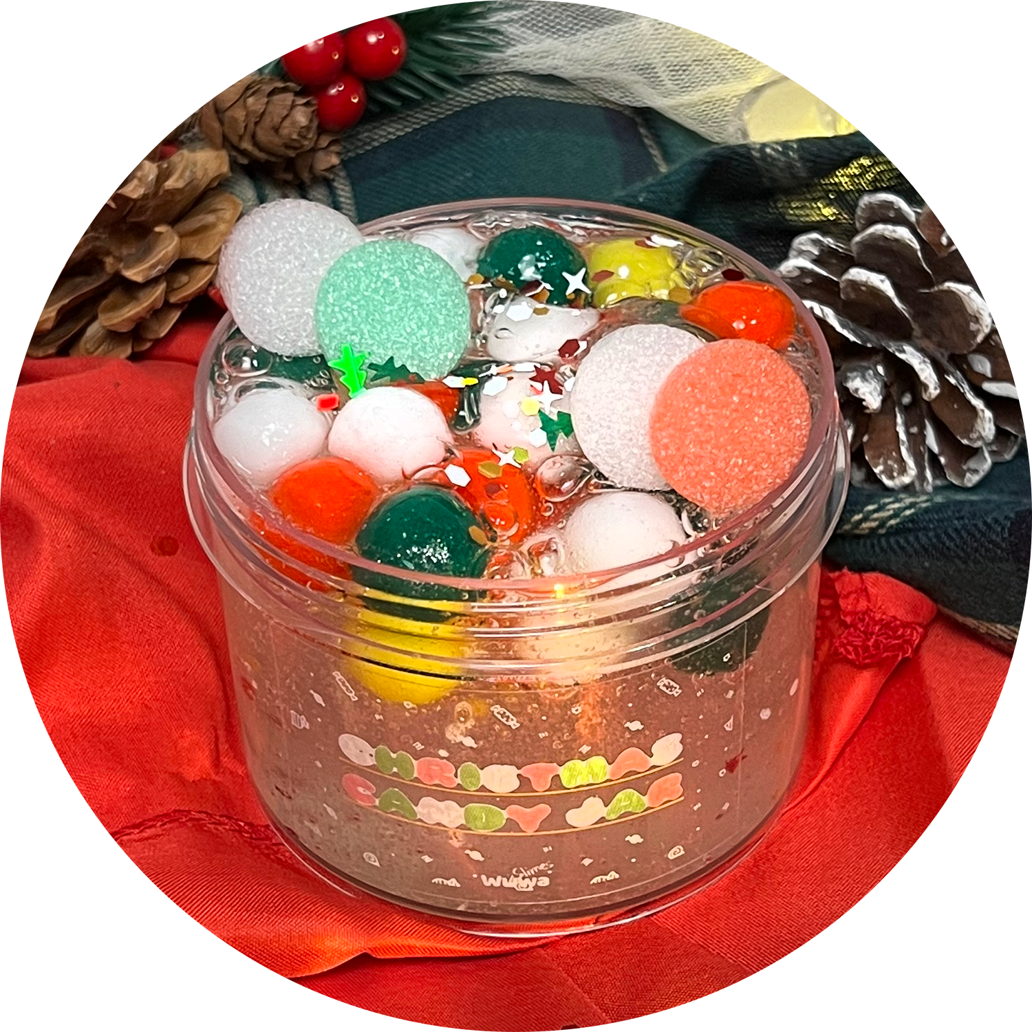 Christmas Candy Jar