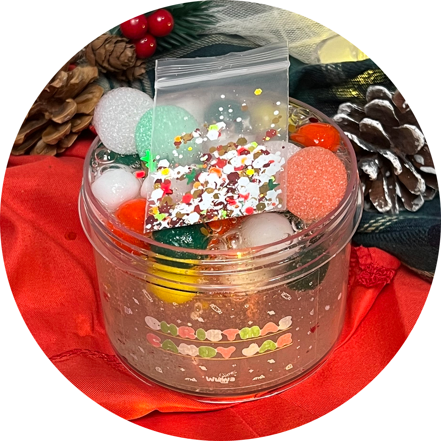 Christmas Candy Jar