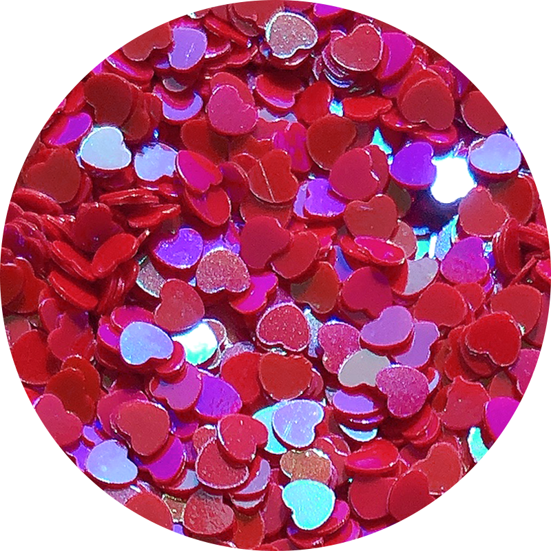 Red Heart glitter