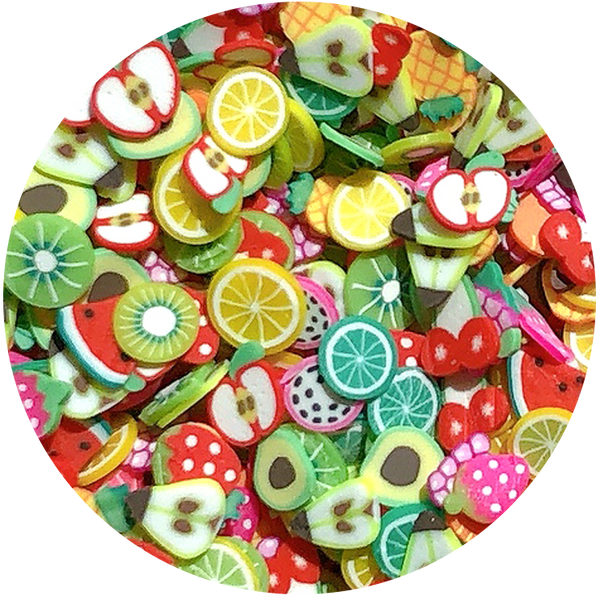  TCOTBE 2000 Pcs Fruit Polymer Slices,Fruit Slime