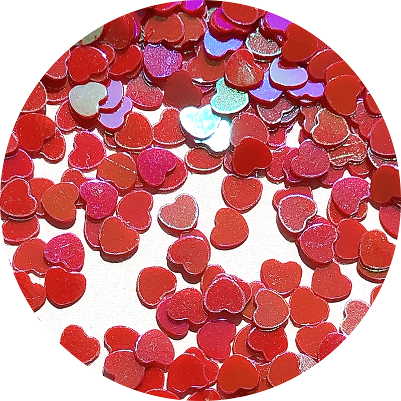 Red Heart glitter