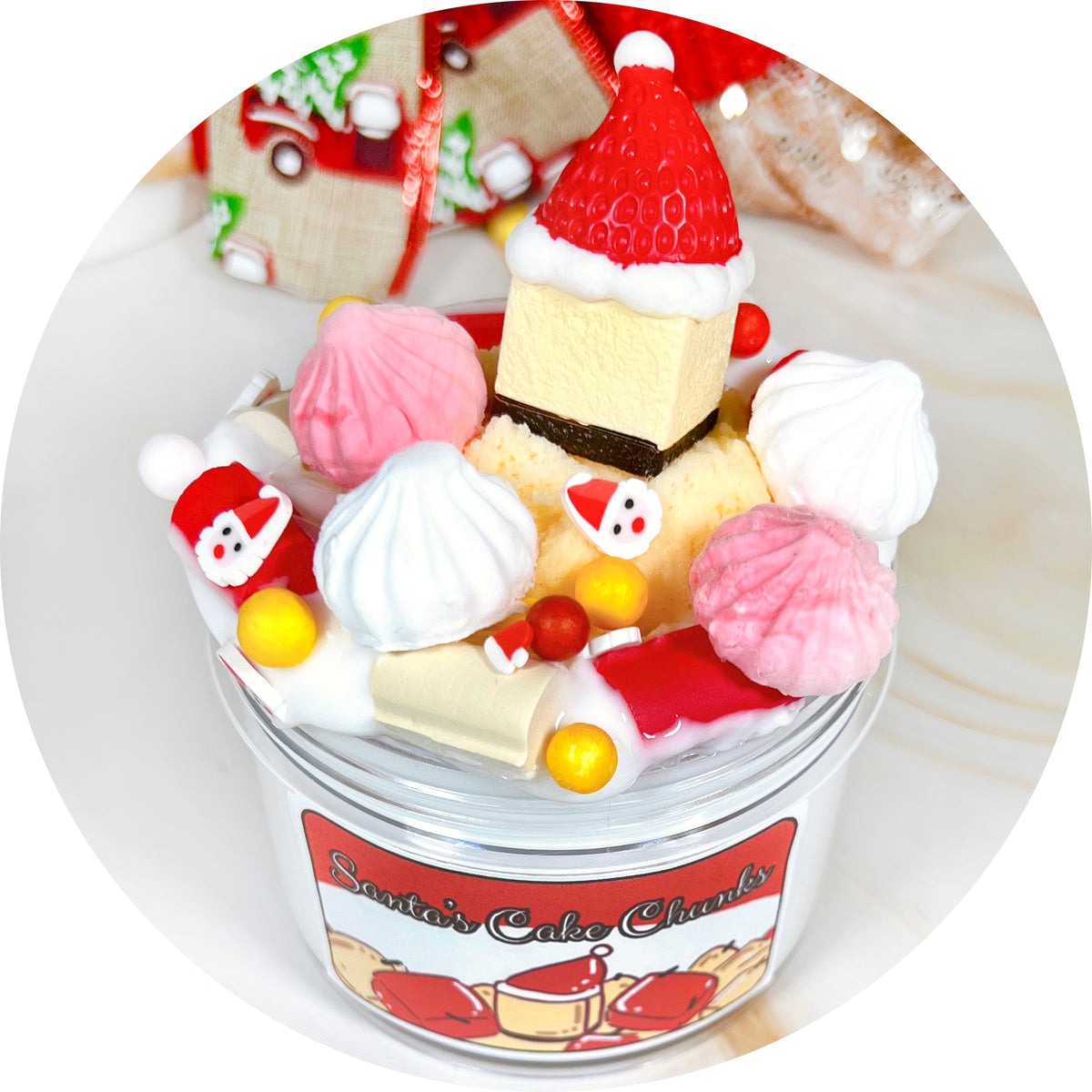 Santa&#39;s Cake Chunks