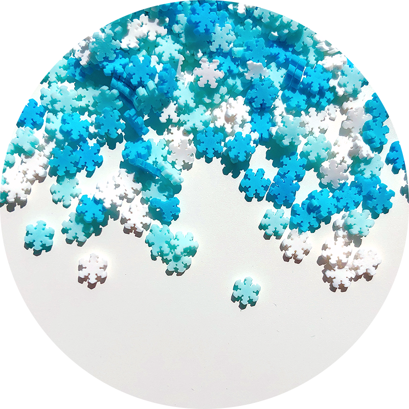 Snow Fimo Slices Mix